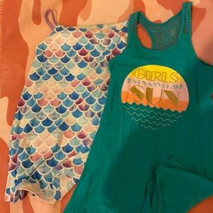 Both beach cover ups